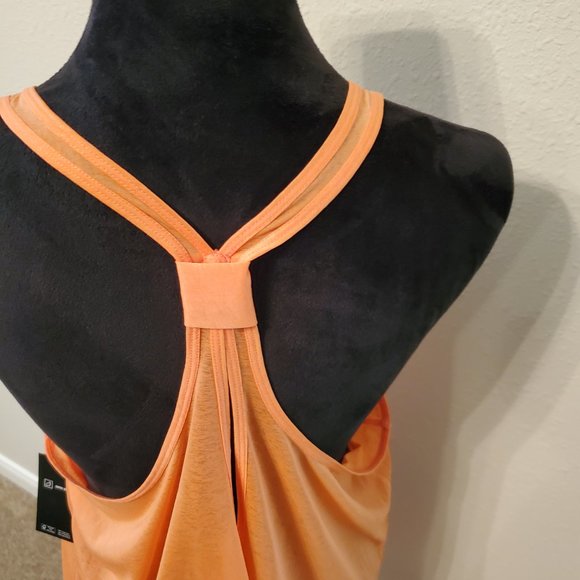 Ideology Athletic Tank Top color orange 100% polyester Size XXL - Picture 8 of 10
